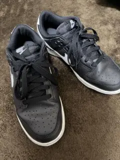 NIKE DUNK LOW RETRO BLACK PANDA 2.0 24cm