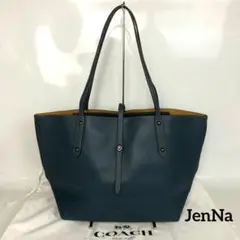 COACH コーチ マーケット トートバッグ ブルー レディース ブランド