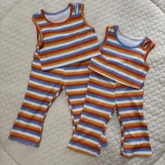 SHEIN ストライプセットアップ 12-18M 6-9M セット