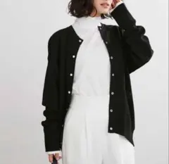 値下げ！新品タグ付き❤︎ur's コットン カーディガン ホワイト