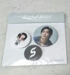 Snow Man PopUpバンコク限定 目黒蓮缶バッジ