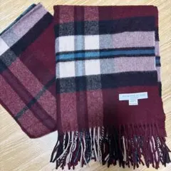 タータンチェック マフラー