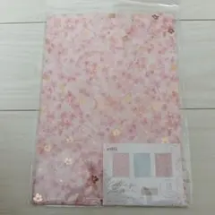 amifa A4 コラージュペーパー ふんわり桜 12枚