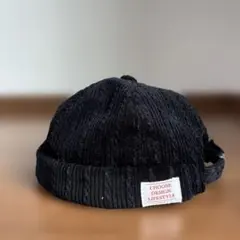 新品未使用　フィッシャーマン　コーデュロイ　キャップ　ビーニー　ニット　帽子