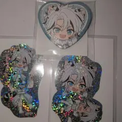 あんスタ ナンジャタウン 缶バッジ ステッカー 滝維吹