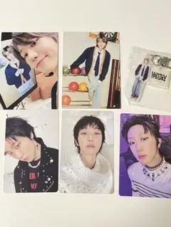 seventeen ミンハオ　ランダムトレカとアクスタキーホルダー