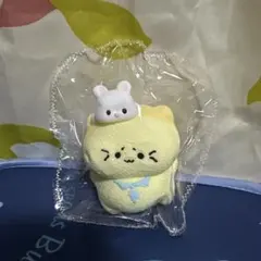 ねこのスクイーズ(うさぎ付き)
