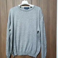 美品★HATHAWAY PLATINU イタリア製 カシミヤ&シルクセーター