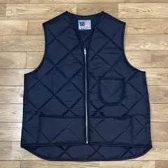 SNAP n WEAR スナップンウェア キルティングベスト Lサイズ ブラック