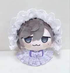 にじさんじ♥にじまるっと ♥ヘットレスト♥パープル♥ちびぐるみ♥ぬい服♥A18のサムネイル