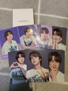 BTS SOWOOZOO ジン ミニフォト トレカ セット