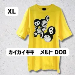 【新品】村上隆　カイカイキキ TシャツメルトDOB イエロー　XLのサムネイル