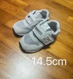 14.5cm New Balance 996 ベビー、キッズシューズ グレー