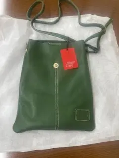 Laisser Faireレッセフェール 本革 ショルダーバッグ グリーン