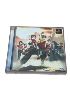 ARC THE LAD III (PlayStation) - Includes stickers