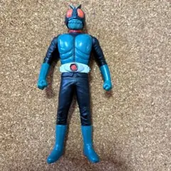 希少 仮面ライダー1号 ソフビ 面取れ マフラー無し 当時物 - メルカリ