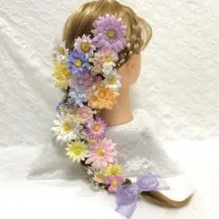 ラプンツェル花ピン5 0924
