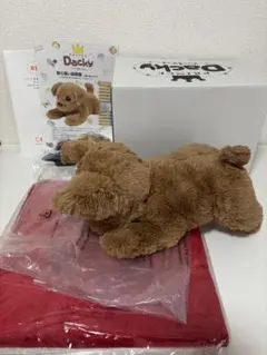 ココチモ Prince Dacky ぬいぐるみ 茶色 タカラトミーアーツ ココチモ☆プリンスダッキー新品未使用タカラトミー☆お話ロボ犬