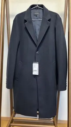 【新品未使用】【タグ付き】軽やかストレッチチェスターコート