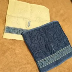 YSL タオルハンカチ 2枚セット