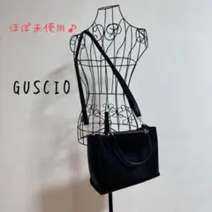 상태좋음 ✨배송비 포함 GUSCIO 구시오 2WAY 핸드백 어깨 블랙