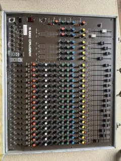 希少E&S DJR-400FX 名機ロータリーミキサー 赤GSAノブ 木製パネル