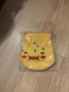 しずくちゃん　もこもこ巾着ポーチ　カプセルトイ　あせおくん