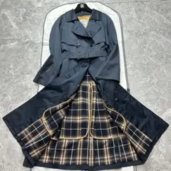 未使用級♡バーバリー　トレンチコート　ベルトライナー　ノバチェック ネイビー