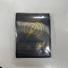 ワンピース カード ゲーム 公式スリーブ リミテッドスリーブ 黒金 70枚/n