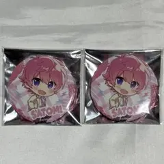 すとぷり　さとみ　缶バッチ　2022　spring デフォ バッジ・ピンズ さとみ(すとろべりーぷりんす)/あにまる すとぷり缶