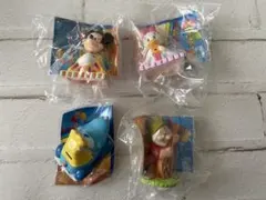 ディズニー 新キャラパーティ 4種 フィギュアセット