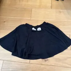 ブラックフレアスカート 130