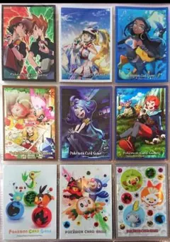 ポケモンカード デッキシールド キャラクタースリーブ 9種類 バラ売り⑨