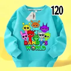 【新品】キッズ トレーナー スプランキー スカイブルー 120