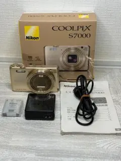 NIKON COOLPIX S7000 Wi-Fi 取扱説明書　充電器バッテリー NIKON COOLPIX S7000 Wi-Fi 取扱説明書 充電器バッテリー - メルカリ