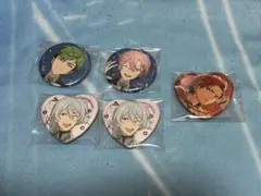 あんスタ 缶バッジ 小鹿ジュイス 久遠舞珠 日々樹渉 鬼龍紅郎