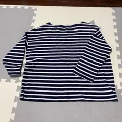 【無印良品】ボーダーカットソー　XS-Sサイズ