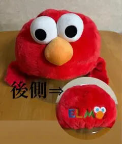 USJ　セサミストリート　エルモ　ファンキャップ　ELMO　刺繍入　ユニバ