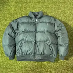 90's ラルフローレン　ダウンジャケット　グリーン　人気カラー