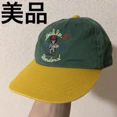 DOUBLE.B ビーくん バイカラー キャップ レトロ M 美品