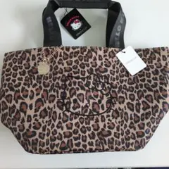 ハローキティ ヒョウ柄トートバッグ