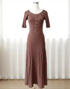 リリーブラウン 2Wayニットワンピース ONEsize