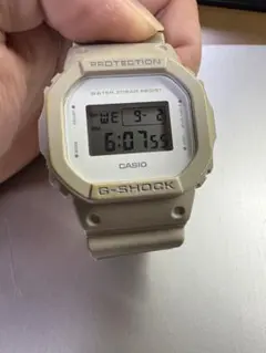 電池交換済】 CASIO G-SHOCK FRAGMENT 白 藤原ヒロシ - メルカリ