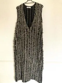 ★タイムセール【美品】RADIATE フリンジ ノースリーブ ロングワンピース