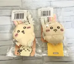 うさぎだらけくじ　E賞　ぬいぐるみバッジ2種セット