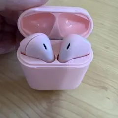 ワイヤレスイヤホン 本体 ピンク Bluetoothのサムネイル