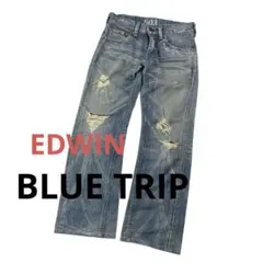 EDWIN 503 BLUE TRIP エドウィン ダメージデニム Y2K