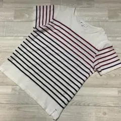 THE SHOP TK ストライプ Tシャツ M