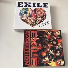 EXILE EVOLUTION EXILE LOVE アルバム2枚セット　DVD
