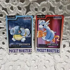 ゼニガメ・ミニリュウ カードセット